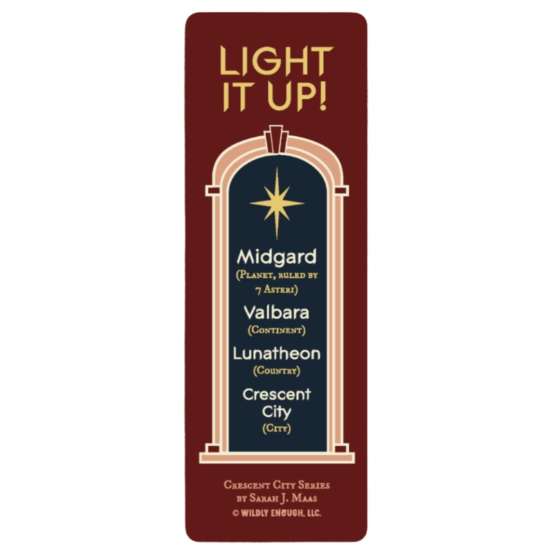 SJM – Houses of Midgard Bookmark | Crescent City