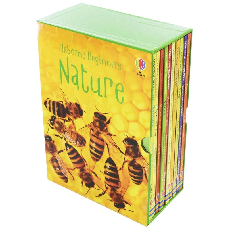 Usborne Beginners Nature 10-Book Box Set Collection| Fun & Educational Children’s Non-Fiction| Wildlife, Reptiles, Rainforests & Animal Facts for Kids
