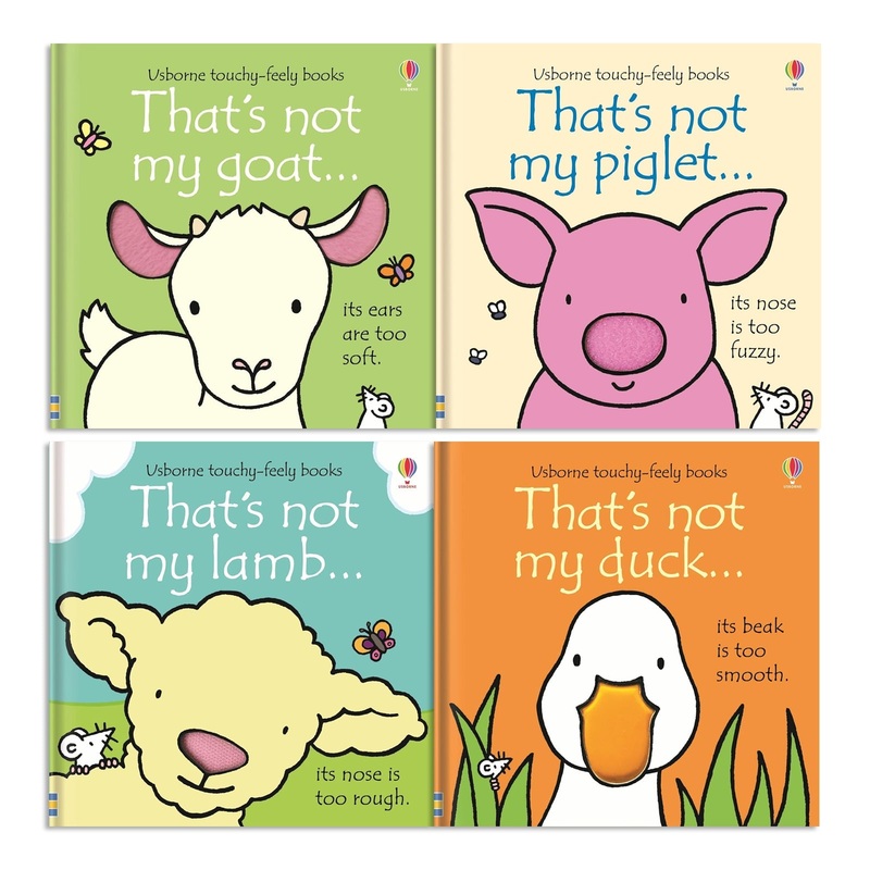 Usborne That’s not my Farm Animals 4 Books Set (Lamb, Piglet, Goat, Duck)