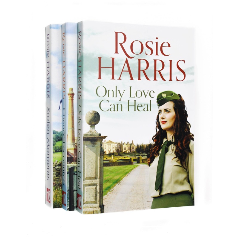 Rosie Harris Collection 3 Books Set (Only Love Can Heal, Chance Encounters, Stolen Moments)