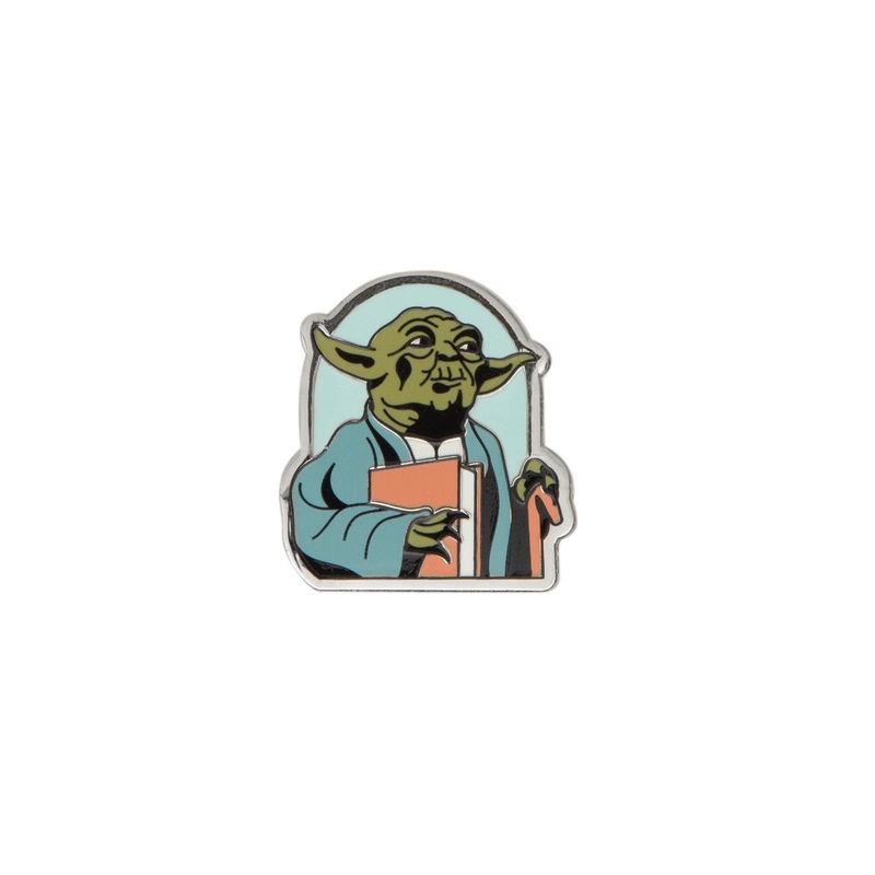 Yoda Star Wars READ enamel pin