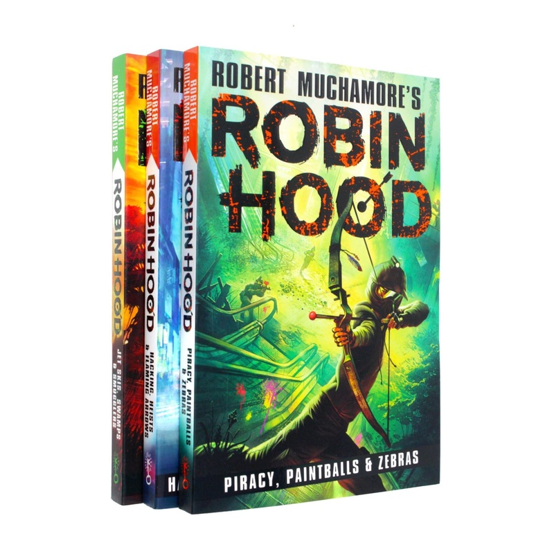 Robin Hood Series 3 Books Collection Set By Robert Muchamore