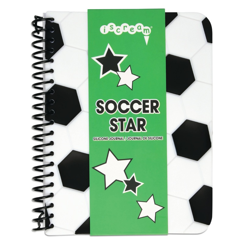 Soccer Star Silicone Journal