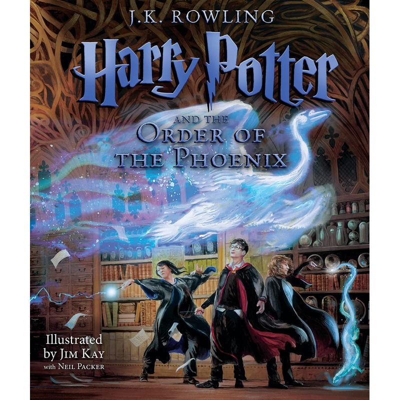 Harry Potter and the Order of the Phoenix: The Illustrated Edition (Harry Potter, Book 5) Hardcover