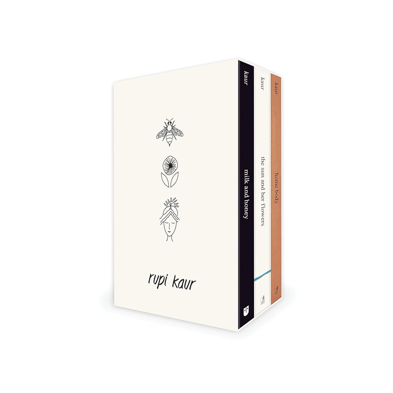 Rupi Kaur Collection 3 Books Set (Home Body, Milk and Honey & The Sun and Her Flowers)