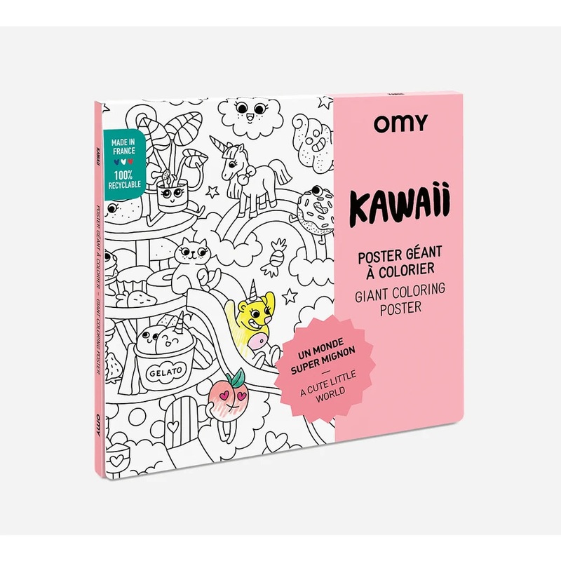 Giant Colouring Poster: Kawaii