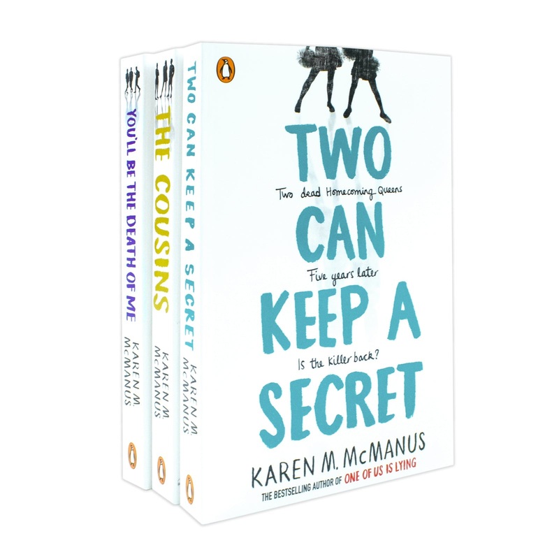 Karen McManus 3 Book Collection Set  The Cousins, You Be The Death of Me, Two Can Keep a Secret | Mystery, Thriller, Suspense, Young Adult Fiction