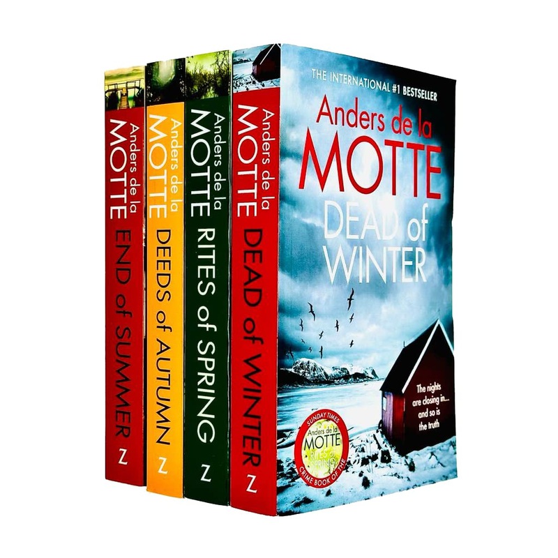 Seasons Quartet Series Collection 4 Book Set by Anders De la Motte