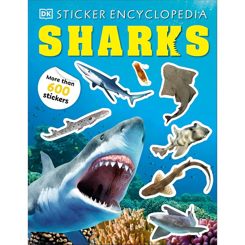 Sticker Encyclopedia Sharks: More Than 600 Stickers