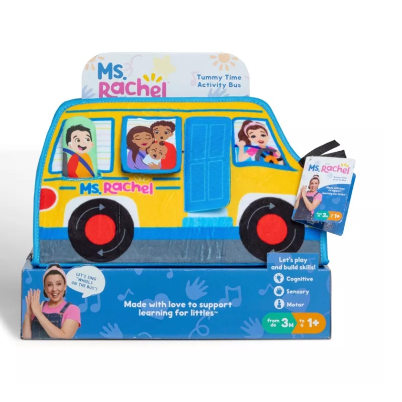 Ms. Rachel Tummy Time Activity Bus