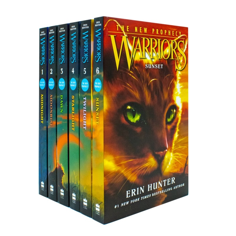 Warrior Cats Series 2: The New Prophecy Collection by Erin Hunter – 6 Exciting Books of Fantasy, Adventure, and Animal Stories for 12+ years readers