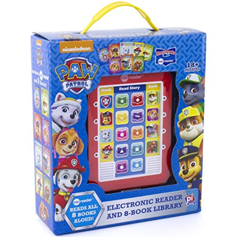 Nickelodeon Paw Patrol Chase, Skye, Marshall, and More! – Me Reader Electronic Reader and 8 Sound Book Library – PI Kids: Me Reader: Electronic Reader and 8-Book Library