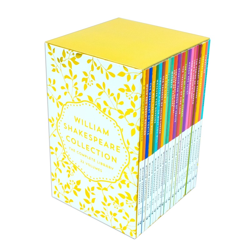 William Shakespeare The Complete Collection Book Set  22 Iconic Plays Including Macbeth, As You Like It, The Two Gentlemen of Verona & King Lear
