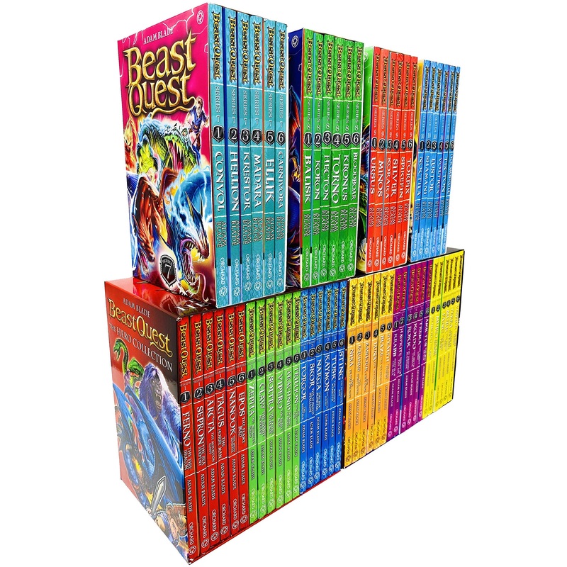 Beast Quest Ultimate MEGA Collection Series 1 – 10 Box Sets 60 Books Collection Set