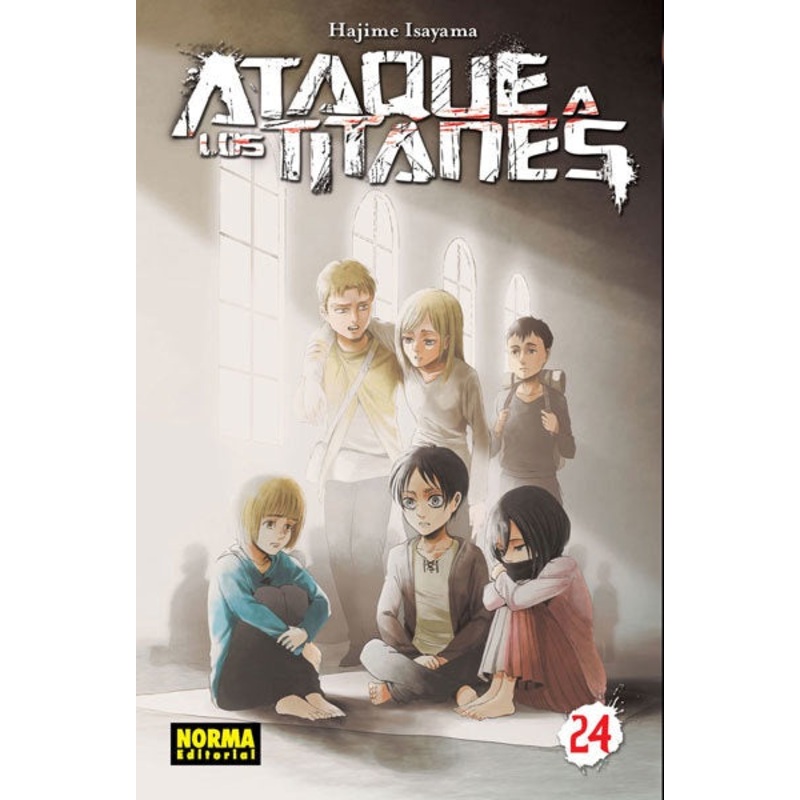 ATAQUE A LOS TITANES 24 (Shingeki no Kyojin #24)