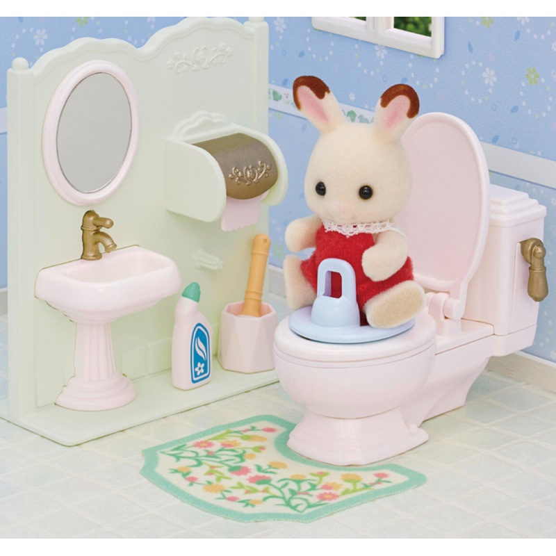 Calico Critters Toilet Set