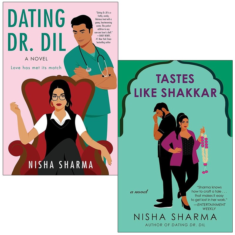 If Shakespeare Were an Auntie Series 2 Books Collection Set By Nisha Sharma(Dating Dr. Dil: A Novel 1 & Tastes Like Shakkar: A Novel: 2 )