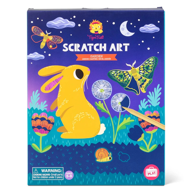 Scratch Art: Garden