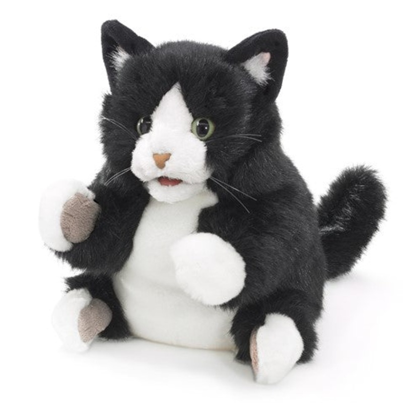 Tuxedo Kitten Puppet