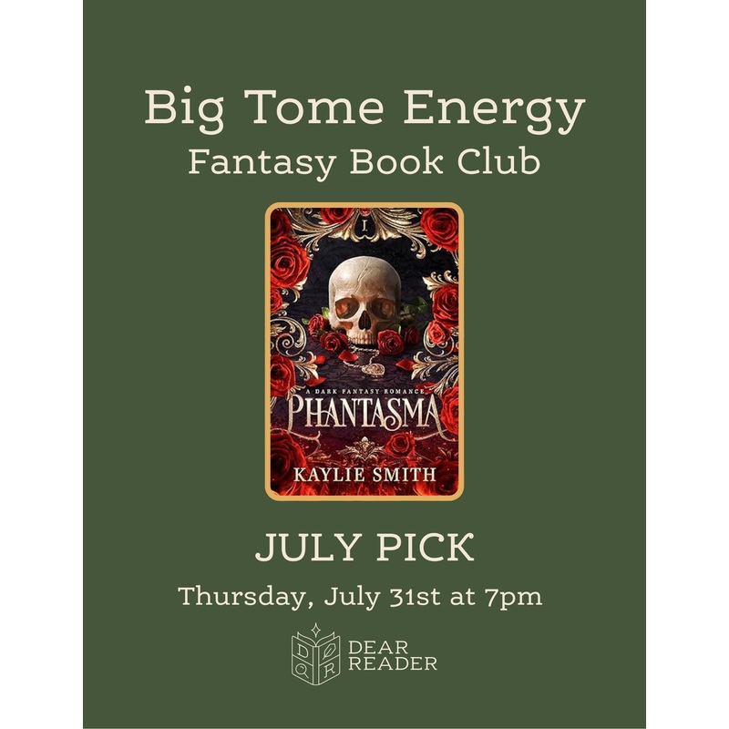 Big Tome Energy Book Club – July Pick
