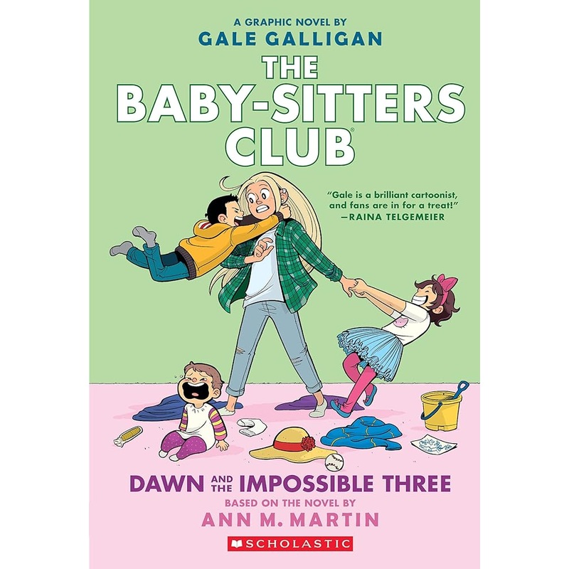 Dawn and the Impossible Three: A Graphic Novel (The Baby-Sitters Club #5) (The Baby-Sitters Club Graphix)
