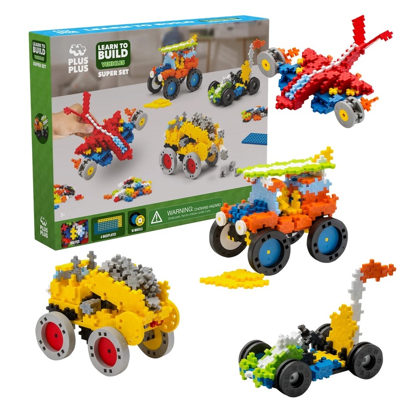 Learn To Build – Vehicles (Plus-Plus)