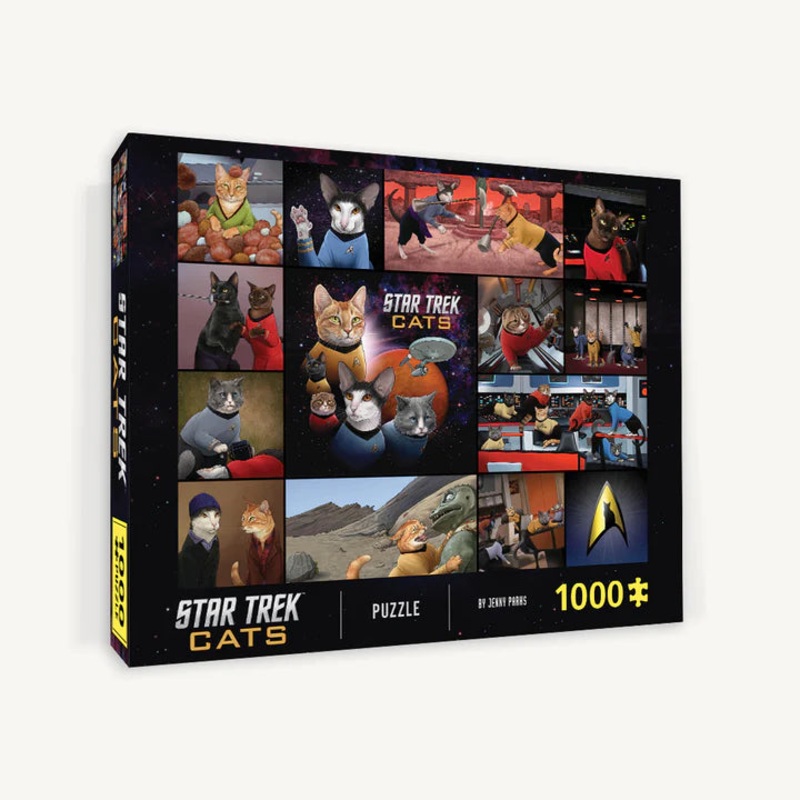 Star Trek Cat Puzzle 1000 Pieces