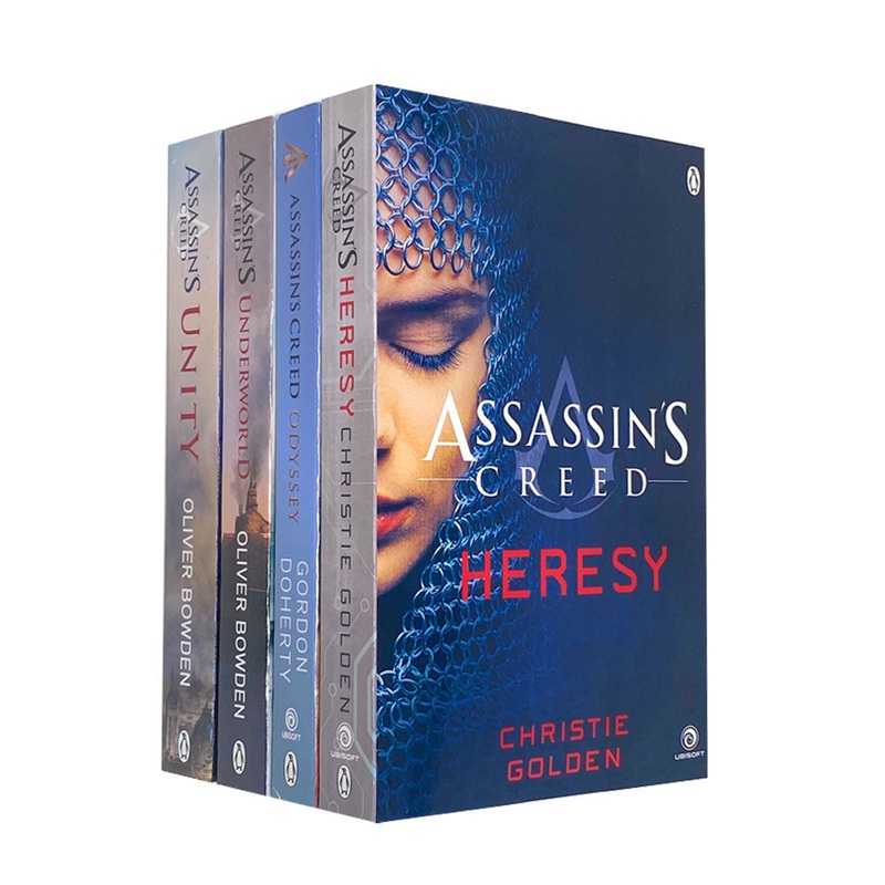 Unity Underworld Heresy Desert Oath Assassin’s Creed 4 Books Collection Set