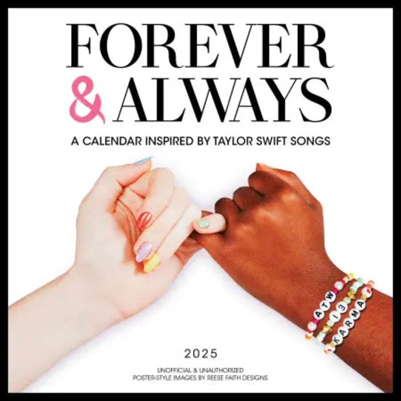 Forever & Always: A Taylor Swift 2025 Wall Calendar