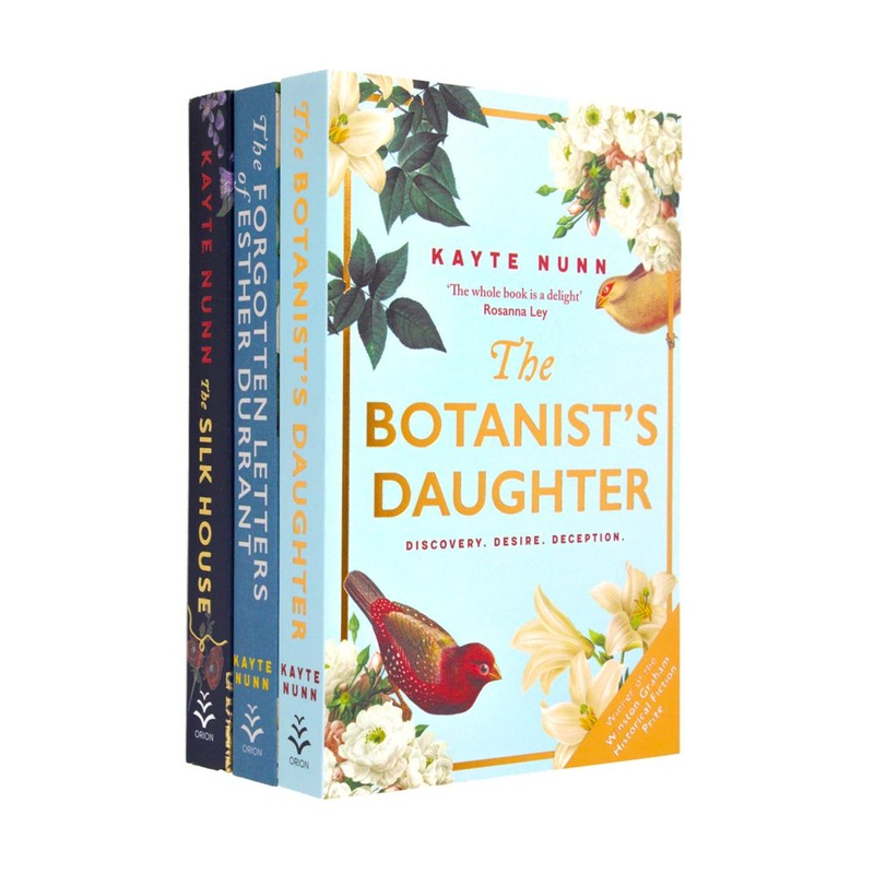 Kayte Nunn Collection 3 Books Set (The Forgotten Letters of Esther Durrant, The Botanist’s Daughter, The Silk House)