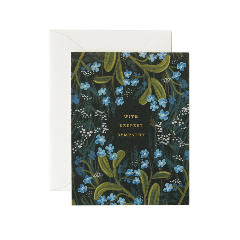 Sympathy Bouquet Card