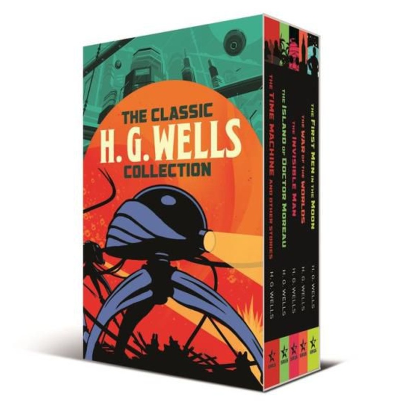 The Classic H. G. Wells Collection: 5-Volume Box Set Edition Boxed Set