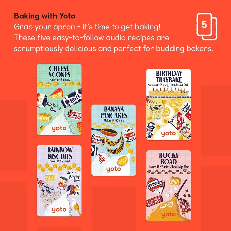 Baking with Yoto (Yoto Cards)