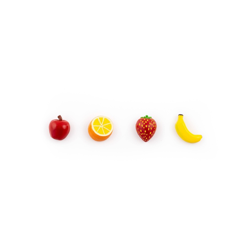 Colorful fruit magnets