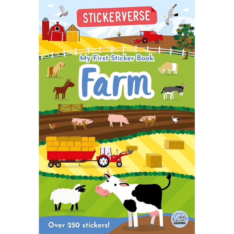 Stickerverse: My First Sticker Book Farm