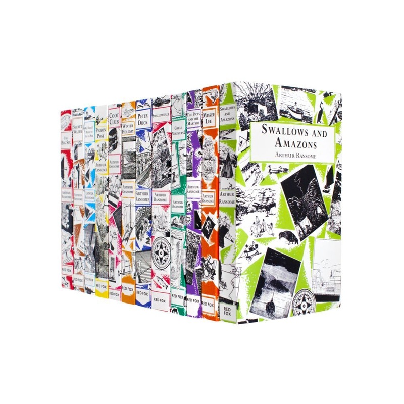 Swallows and Amazons 12 Book Set by Arthur Ransome | Classic Children’s Adventure Series, Outdoor Fun, Timeless Tales, Family Reading