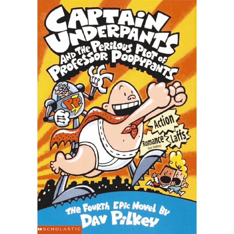 CAPTAIN UNDERPANTS #4 – PERILOUS PLOT OF PROFESSOR POOPYPANTS