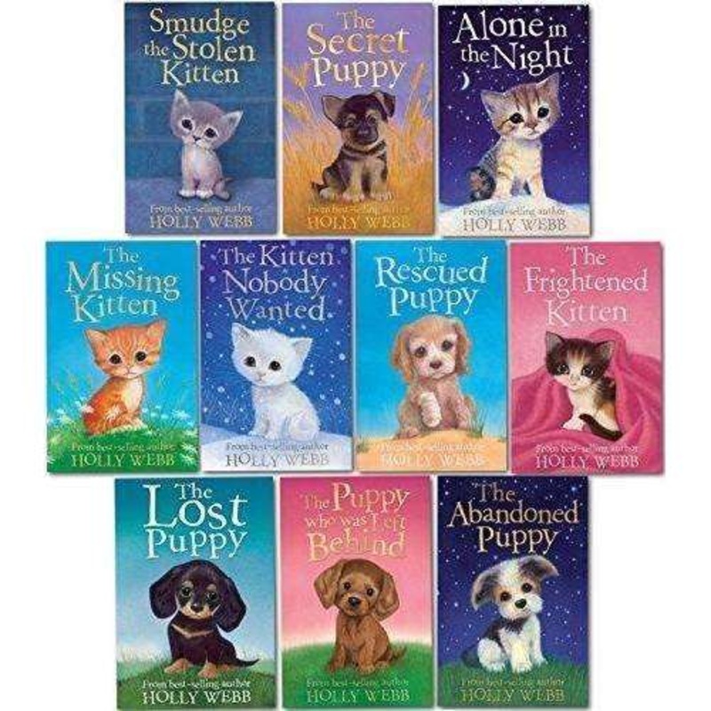 Holly Webb Puppy & Kitten Rescue Series 2  10 Book Collection | Heartwarming Animal Stories, Pet Adventures & Fun Fiction for Young Readers