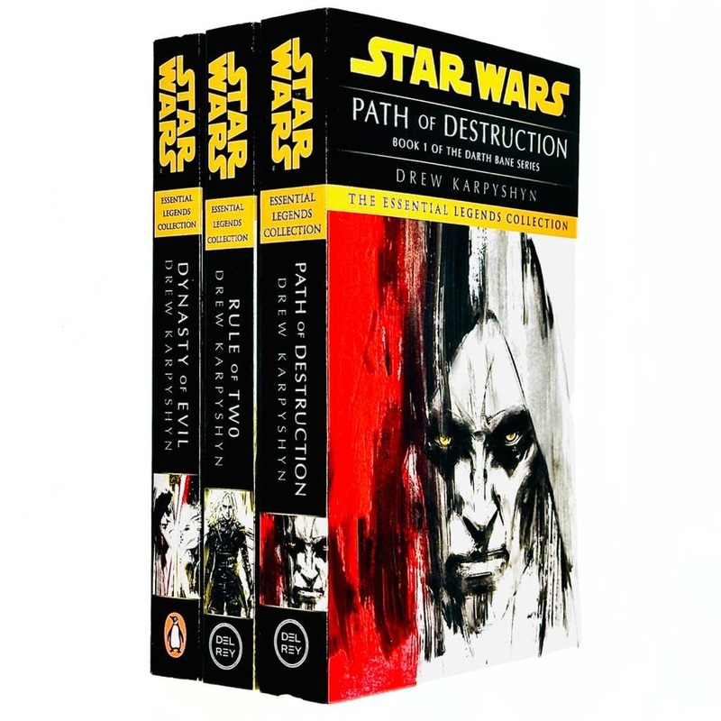 Star Wars: Essential Legends Collection Darth Bane Trilogy 3 Book Set – Epic Space Opera, Must-Have Sci-Fi Books, Legendary Sith Saga,Iconic Adventure