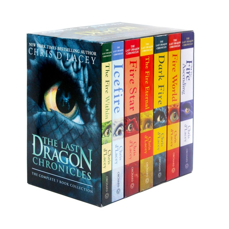 The Last Dragon Chronicles Collection 7 Books Box Set by Chris d’Lacey Paperback