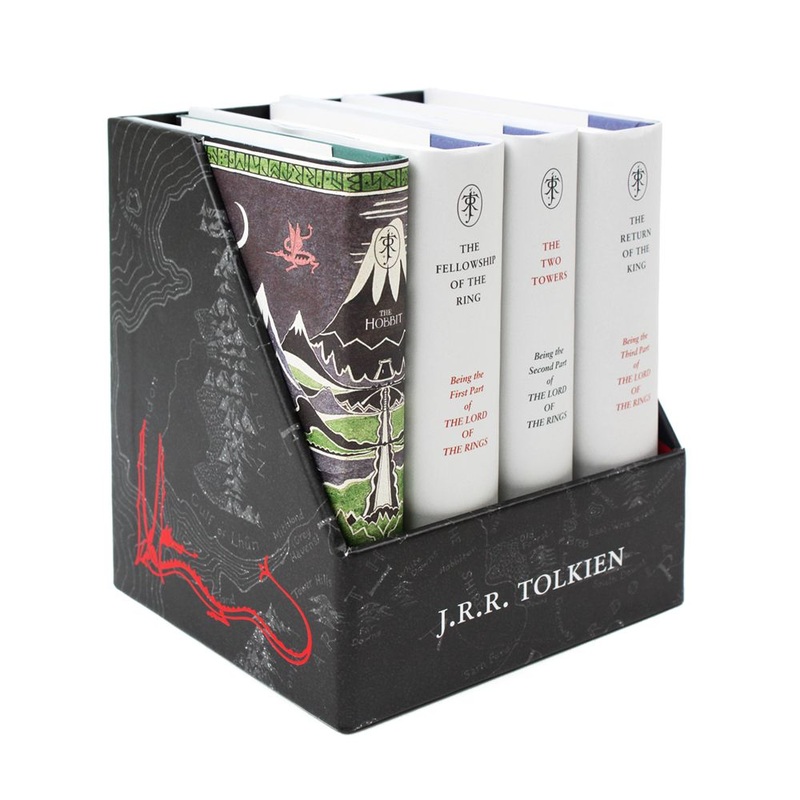 The Middle earth Treasury Collection 4 Books Box Set By J. R. R. Tolkien Hobbit
