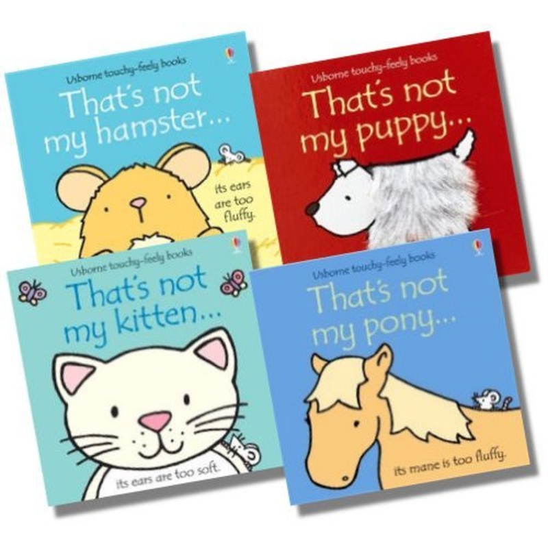 Usborne That’s Not My… Pet Collection – 4 Books RRP 23.96 (That’s not my hamster; That’s not my kitten; That’s not my pony; That’s not my puppy)