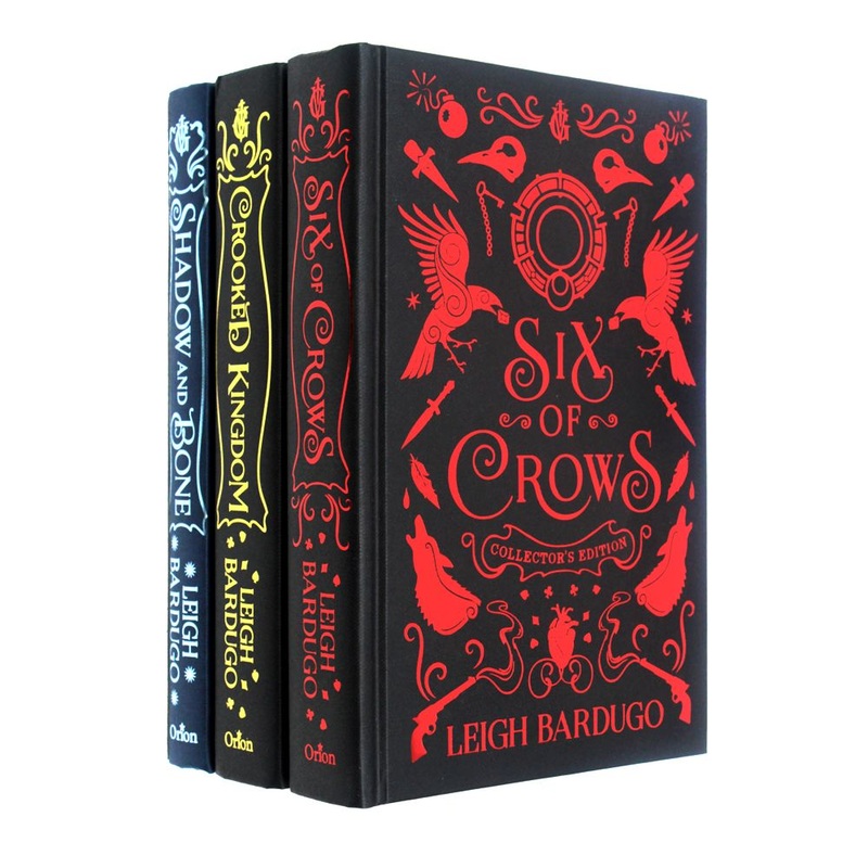 Leigh Bardugo Collector’s Edition 3 Book Set | Shadow & Bone, Six of Crows, Crooked Kingdom| YA Fantasy, Magic, Adventure, Bestselling Series