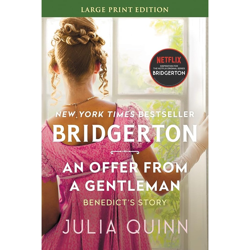 Offer From a Gentleman LP, An: Bridgerton: Benedict’s Story (Large Print) (Bridgertons, 3)