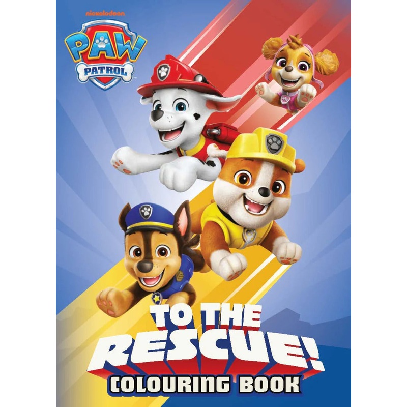 PAW PATROL COLOURING BOOK – TO THE RESCUE