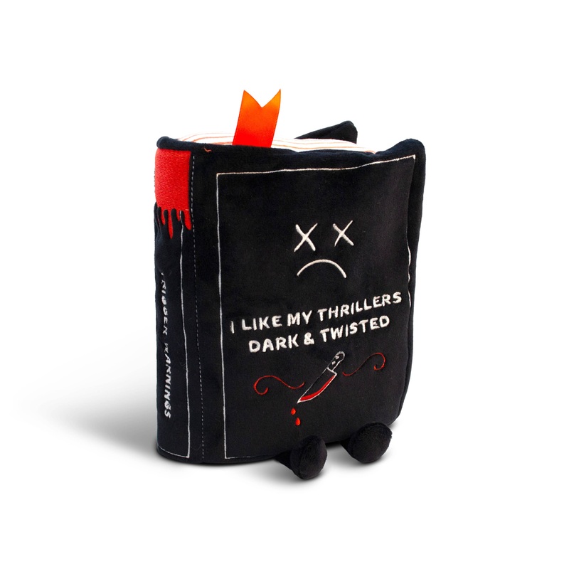 Punchkins – Plush Book  Thrillers Dark  Soft Cuddly Perfect Toy Funny