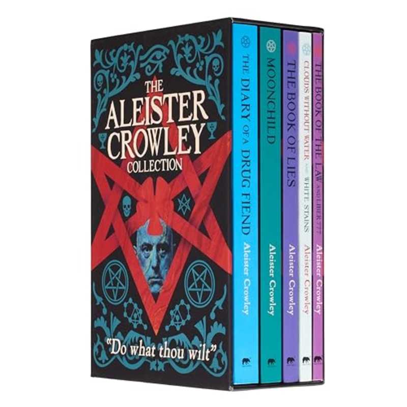 The Aleister Crowley Collection: 5-Book Set (Arcturus Classic Collections) | Occult Philosophy, Mysticism, Tarot, Magic, Rituals & Spirituality