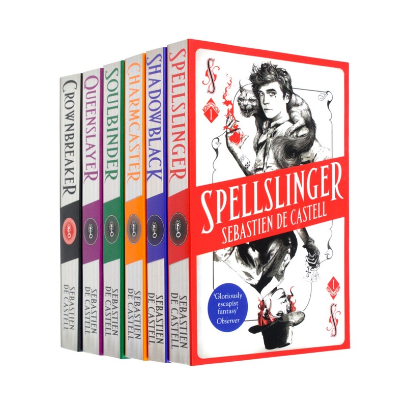 The Spellslinger Series 6 Books Set Collection Sebastien De Castell