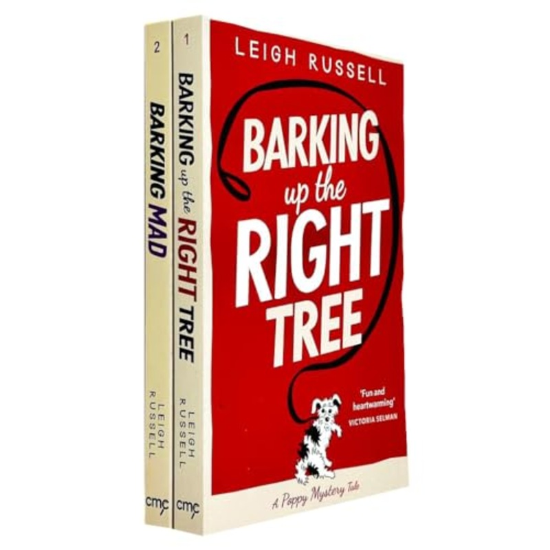 A Poppy Mystery Tale Collection 2 Books Set By Leigh Russell (Barking Up the Right Tree, Barking Mad)