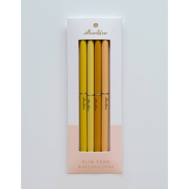 Slim Pens Set of Four | Spectrum Sunny Days
